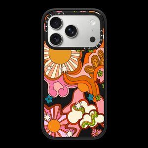 Casetify Seventies Psychedelic by Illustrated by Charlie iPhone17 Pro
